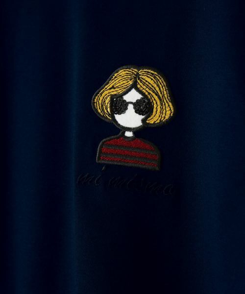 CARA O CRUZ / キャラ・オ・クルス Tシャツ | サングラスガールTシャツ【CoC by CARA O CRUZ】 | 詳細1