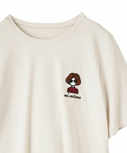 CARA O CRUZ / キャラ・オ・クルス Tシャツ | サングラスガールTシャツ【CoC by CARA O CRUZ】 | 詳細3