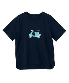 CARA O CRUZ / キャラ・オ・クルス Tシャツ | 【接触冷感】スクーターTシャツ【CoC by CARA O CRUZ】