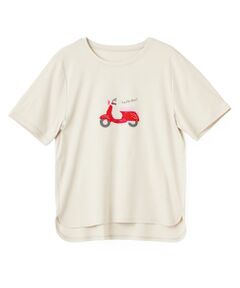 CARA O CRUZ / キャラ・オ・クルス Tシャツ | 【接触冷感】スクーターTシャツ【CoC by CARA O CRUZ】