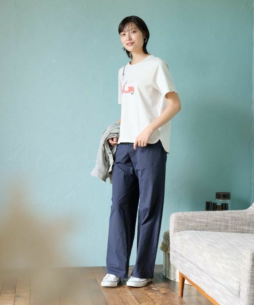 CARA O CRUZ / キャラ・オ・クルス Tシャツ | 【接触冷感】スクーターTシャツ【CoC by CARA O CRUZ】 | 詳細11