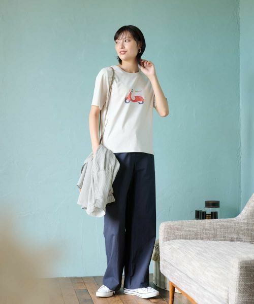 CARA O CRUZ / キャラ・オ・クルス Tシャツ | 【接触冷感】スクーターTシャツ【CoC by CARA O CRUZ】 | 詳細13