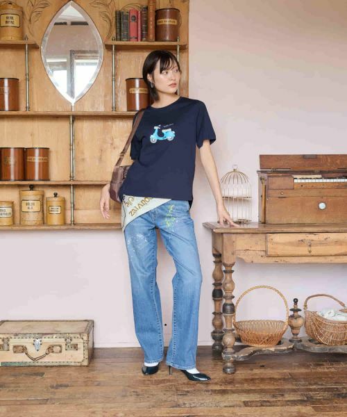 CARA O CRUZ / キャラ・オ・クルス Tシャツ | 【接触冷感】スクーターTシャツ【CoC by CARA O CRUZ】 | 詳細16