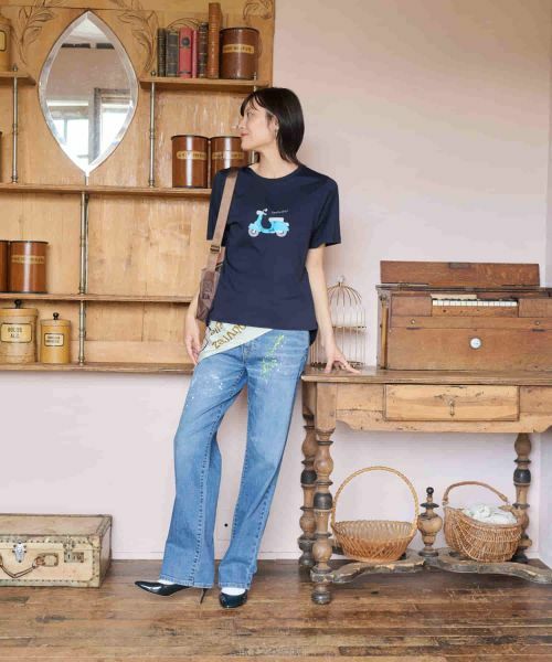 CARA O CRUZ / キャラ・オ・クルス Tシャツ | 【接触冷感】スクーターTシャツ【CoC by CARA O CRUZ】 | 詳細17