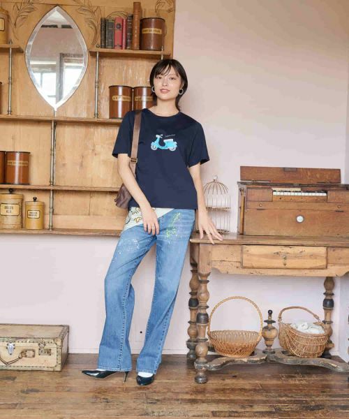 CARA O CRUZ / キャラ・オ・クルス Tシャツ | 【接触冷感】スクーターTシャツ【CoC by CARA O CRUZ】 | 詳細18