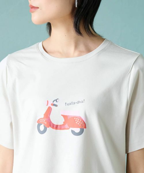 CARA O CRUZ / キャラ・オ・クルス Tシャツ | 【接触冷感】スクーターTシャツ【CoC by CARA O CRUZ】 | 詳細20
