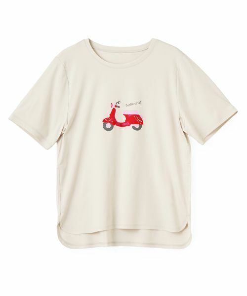 CARA O CRUZ / キャラ・オ・クルス Tシャツ | 【接触冷感】スクーターTシャツ【CoC by CARA O CRUZ】 | 詳細24