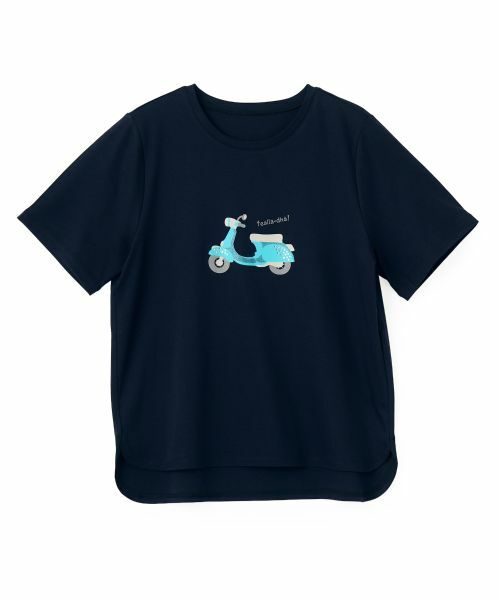 CARA O CRUZ / キャラ・オ・クルス Tシャツ | 【接触冷感】スクーターTシャツ【CoC by CARA O CRUZ】 | 詳細26