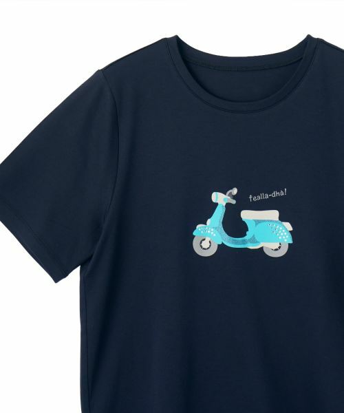CARA O CRUZ / キャラ・オ・クルス Tシャツ | 【接触冷感】スクーターTシャツ【CoC by CARA O CRUZ】 | 詳細28