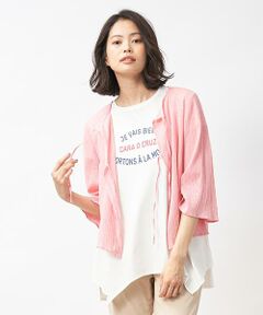 ＊＊CARA O CRUZ__ / キャラ・オ・クルス シャツ・ブラウス | 洗える リボンブラウス