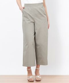 ＊＊CARA O CRUZ__ / キャラ・オ・クルス その他パンツ | 洗える ワイドクロップドパンツ