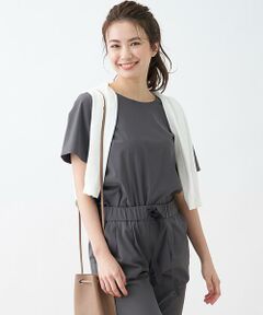 ＊＊CARA O CRUZ__ / キャラ・オ・クルス カットソー | フレア半袖カットソー