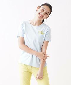 ＊＊CARA O CRUZ__ / キャラ・オ・クルス カットソー | フラワーポケットＴシャツ