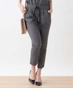 ＊＊CARA O CRUZ__ / キャラ・オ・クルス その他パンツ | 洗えるストレッチ ウエストリボンパンツ