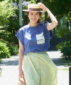 ＊＊CARA O CRUZ__ / キャラ・オ・クルス カットソー | トロンプルイユTシャツ