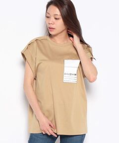 ＊＊CARA O CRUZ__ / キャラ・オ・クルス カットソー | トロンプルイユTシャツ