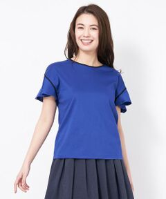 ＊＊CARA O CRUZ__ / キャラ・オ・クルス カットソー | フリルスリーブTシャツ