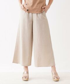 ＊＊CARA O CRUZ__ / キャラ・オ・クルス パンツ | 洗える ワイドクロップドパンツ