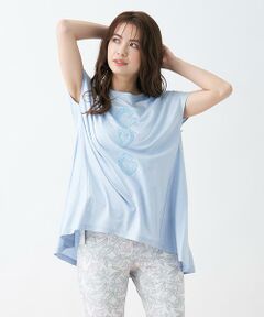 ＊＊CARA O CRUZ__ / キャラ・オ・クルス カットソー | 刺しゅうコードTシャツ