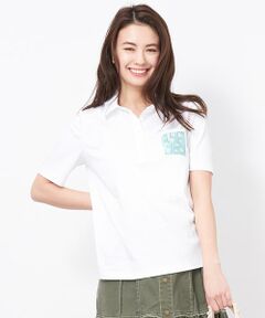 ＊＊CARA O CRUZ__ / キャラ・オ・クルス ポロシャツ | スパンコール刺しゅうのポロシャツ