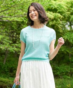 ＊＊CARA O CRUZ__ / キャラ・オ・クルス ニット・セーター | 洗える カーブフォルムニット