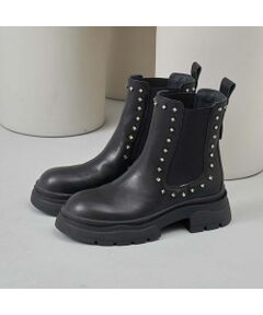 carino / カリーノ ブーツ（ショート丈） | サイドゴアビジューショートブーツ