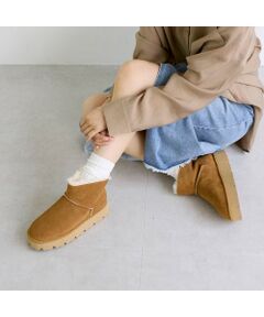 carino / カリーノ ブーツ（ショート丈） | 本革ムートンショートブーツ