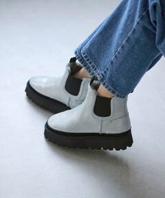 carino / カリーノ ブーツ（ショート丈） | 本革ムートン　サイドゴアショートブーツ