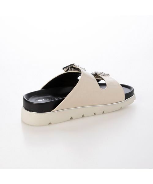 carino / カリーノ サンダル | 厚底ビジューバックルサンダル | 詳細3