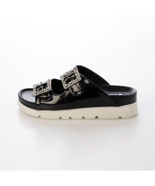 carino / カリーノ サンダル | 厚底ビジューバックルサンダル | 詳細11