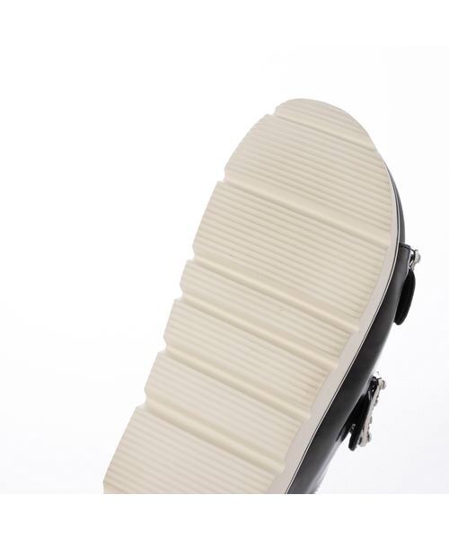 carino / カリーノ サンダル | 厚底ビジューバックルサンダル | 詳細14