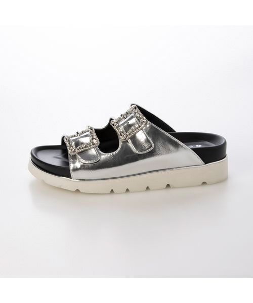 carino / カリーノ サンダル | 厚底ビジューバックルサンダル | 詳細22