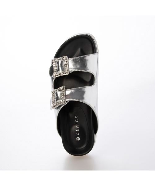 carino / カリーノ サンダル | 厚底ビジューバックルサンダル | 詳細24