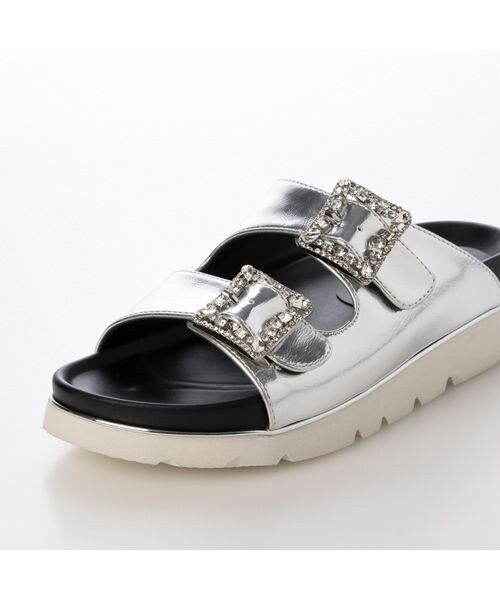 carino / カリーノ サンダル | 厚底ビジューバックルサンダル | 詳細26
