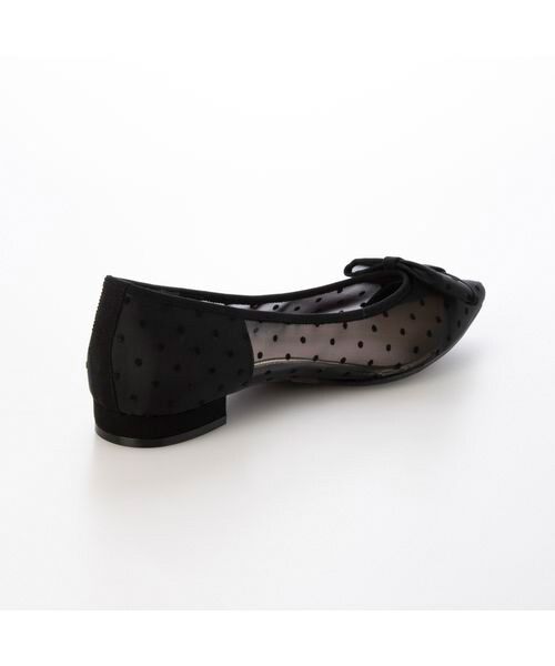 carino / カリーノ フラットシューズ | ドットチュールパンプス | 詳細4