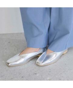 carino / カリーノ フラットシューズ | スクエアトゥプラットパンプス