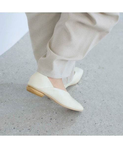 carino / カリーノ フラットシューズ | スクエアトゥプラットパンプス | 詳細8