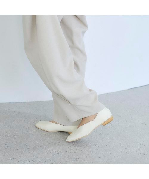carino / カリーノ フラットシューズ | スクエアトゥプラットパンプス | 詳細9