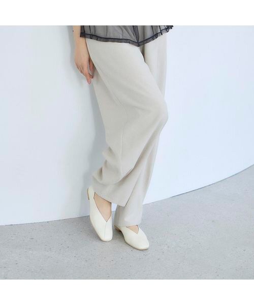 carino / カリーノ フラットシューズ | スクエアトゥプラットパンプス | 詳細10