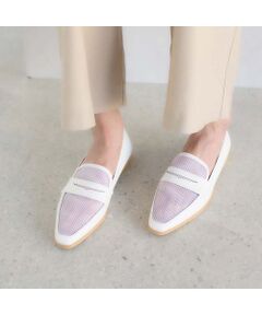 carino / カリーノ フラットシューズ | メッシュチュールローファー