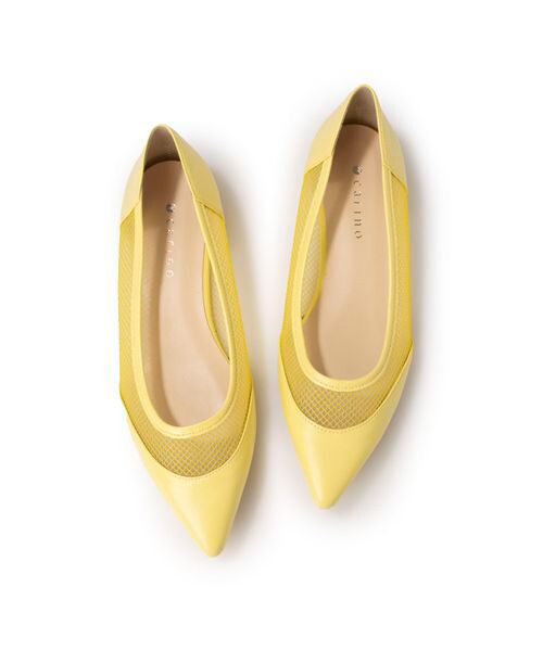 carino / カリーノ フラットシューズ | 【レイン対応】メッシュポインテッドトゥパンプス | 詳細1