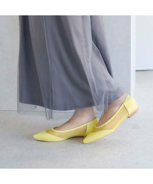 carino / カリーノ フラットシューズ | 【レイン対応】メッシュポインテッドトゥパンプス | 詳細8