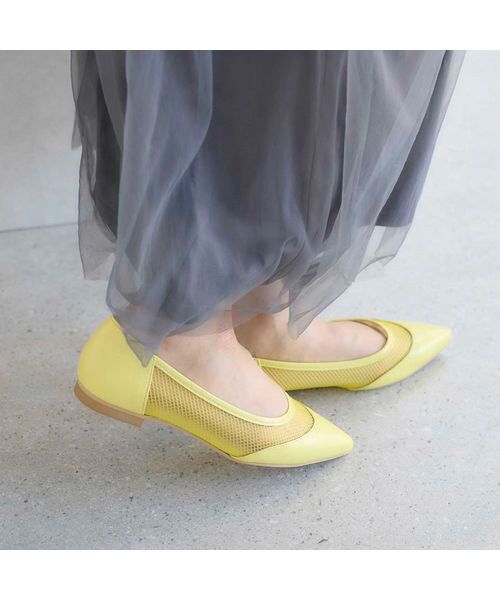 carino / カリーノ フラットシューズ | 【レイン対応】メッシュポインテッドトゥパンプス | 詳細9