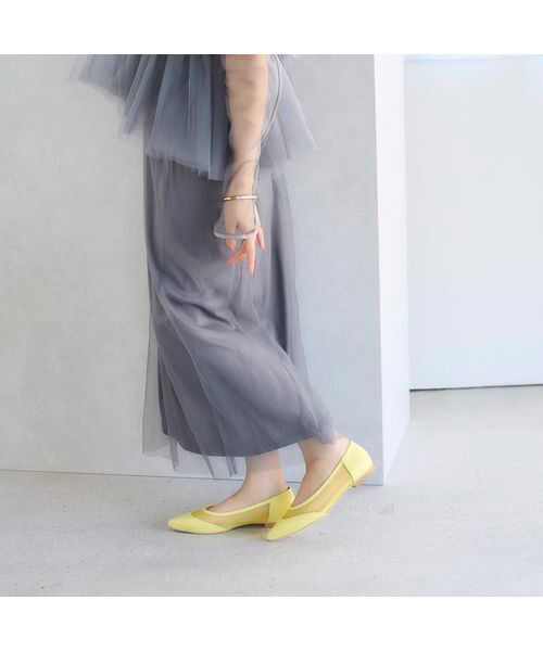 carino / カリーノ フラットシューズ | 【レイン対応】メッシュポインテッドトゥパンプス | 詳細11