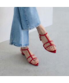 carino / カリーノ サンダル | ポインテッドトゥTストラップサンダル