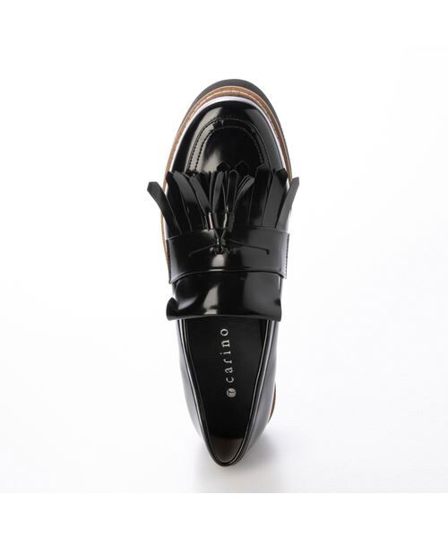 carino / カリーノ フラットシューズ | 【レイン対応】【2WAY】厚底タッセルローファー | 詳細15