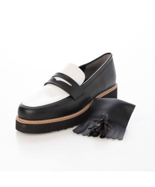 carino / カリーノ フラットシューズ | 【レイン対応】【2WAY】厚底タッセルローファー | 詳細27