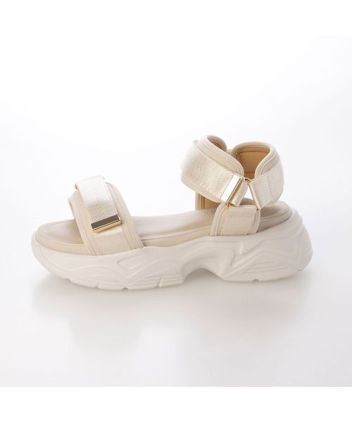 carino / カリーノ サンダル | 厚底ダブルベルトスポーツサンダル | 詳細1