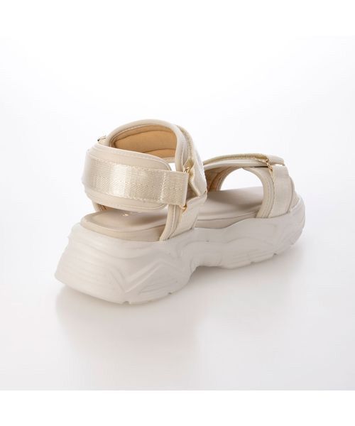 carino / カリーノ サンダル | 厚底ダブルベルトスポーツサンダル | 詳細2