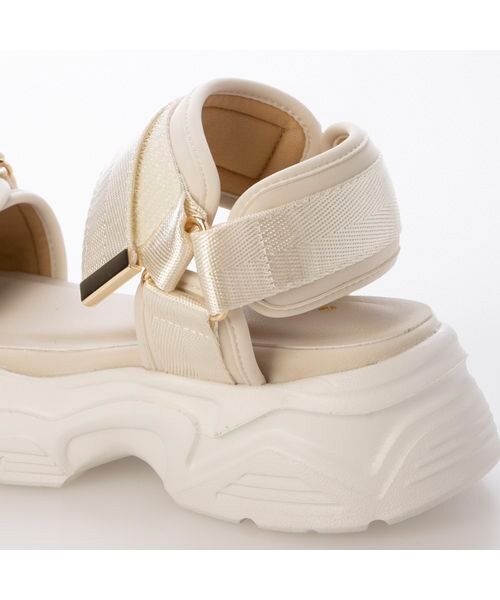 carino / カリーノ サンダル | 厚底ダブルベルトスポーツサンダル | 詳細5